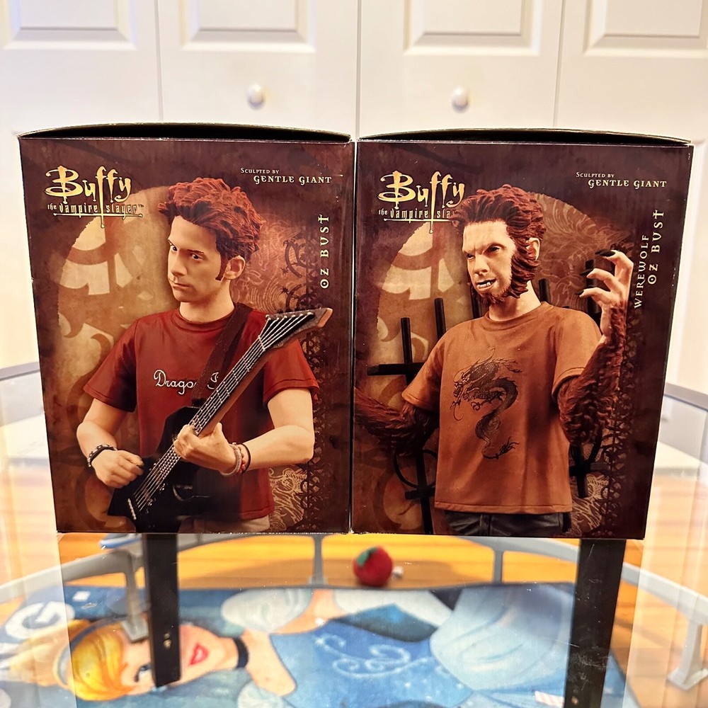 Buffy the Vampire Slayer Oz & Werewolf Oz Bust Set (PLEASE READ)