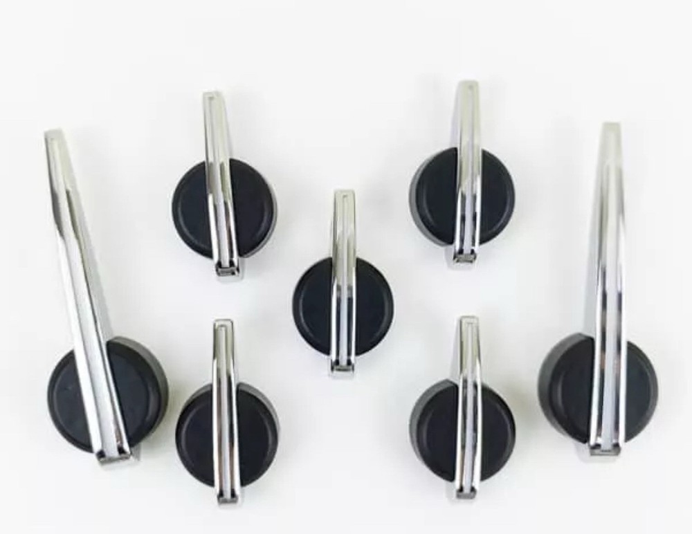 Premium Escalade Speedo Cluster Pointer Set 2003-2013 GM Black Chrome WHITE New