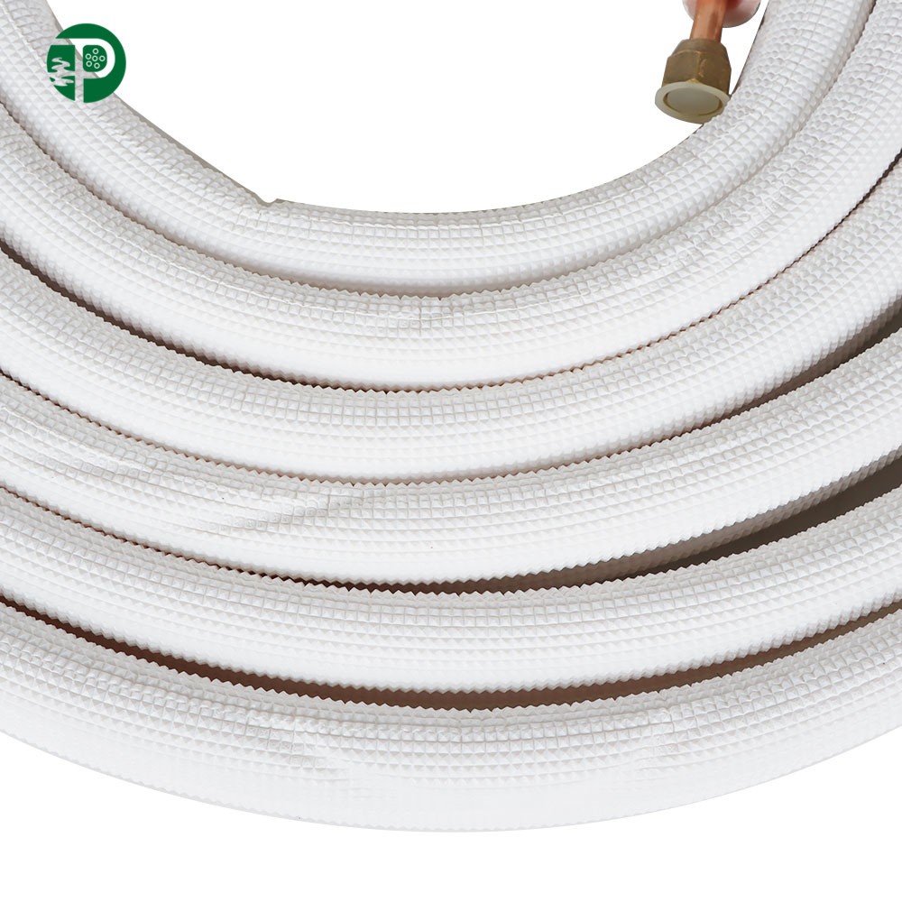 Mini Split Heat Pump Install Kit 1/4" & 3/8" Copper Line 25ft with Accessories
