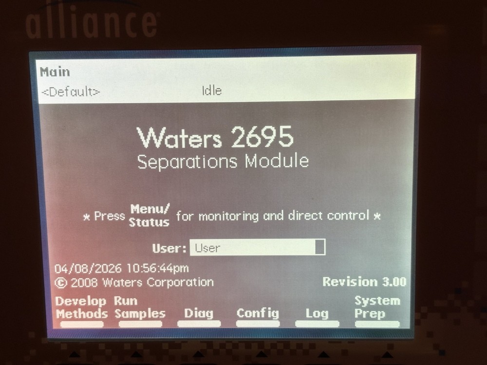 Waters HPLC System with e2695 Separations Module 2475 Fluorescence and 2998 PDA