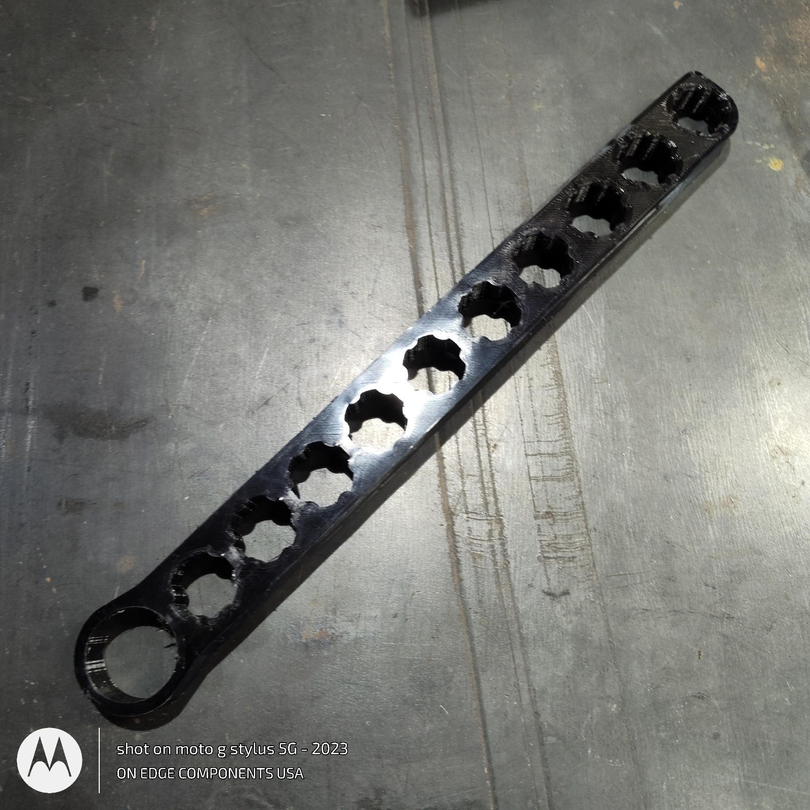 Socket Holder Carrier Crescent X6 3/8 in. Drive Pass-Thru Adjustable Wrench Set