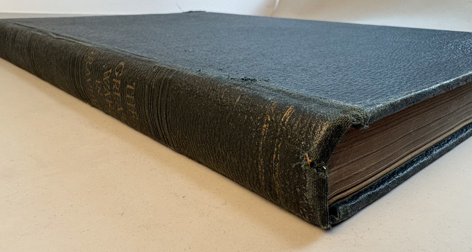 1919 Great War in Gravure WWI Photogravure Book NYTimes Portfolio – Loose Bind