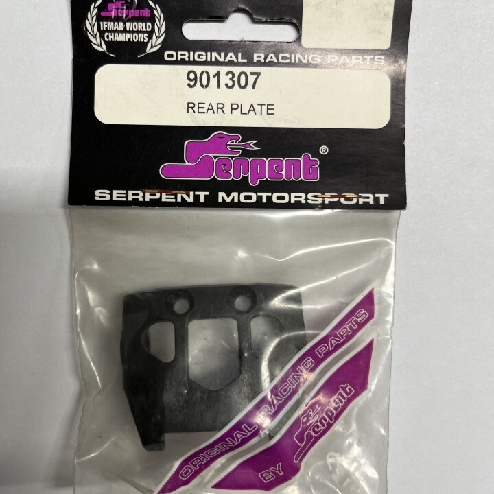 Serpent #901307  Rear plate