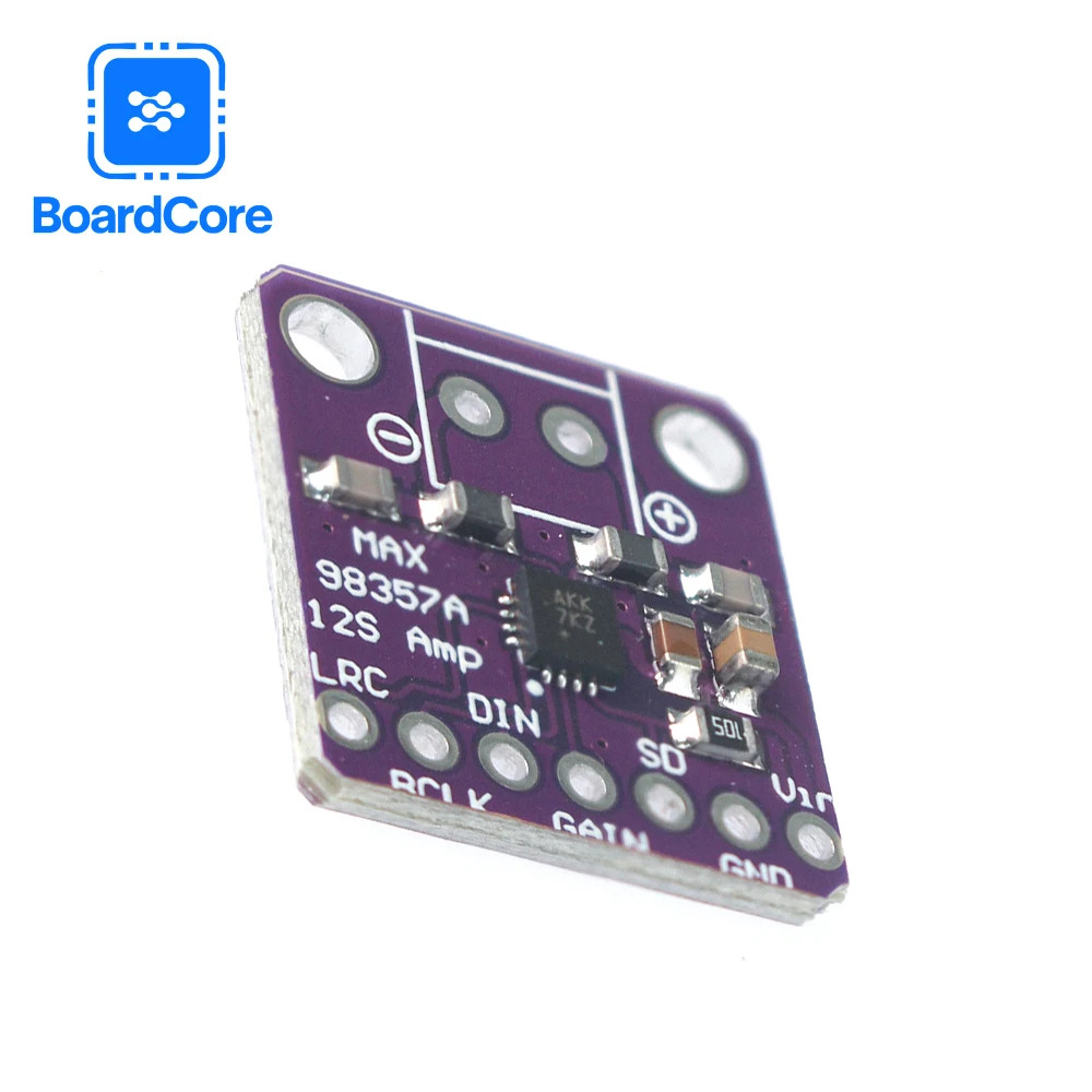 MAX98357A I2S 3W Class D Amplifier Breakout Interface I2S DAC Decoder Module