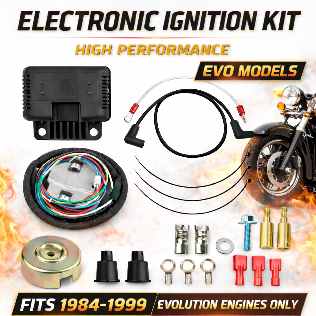 53-660 Electronic Ignition Kit for Harley EVO Big Twin & XL Sportster 1970–2003