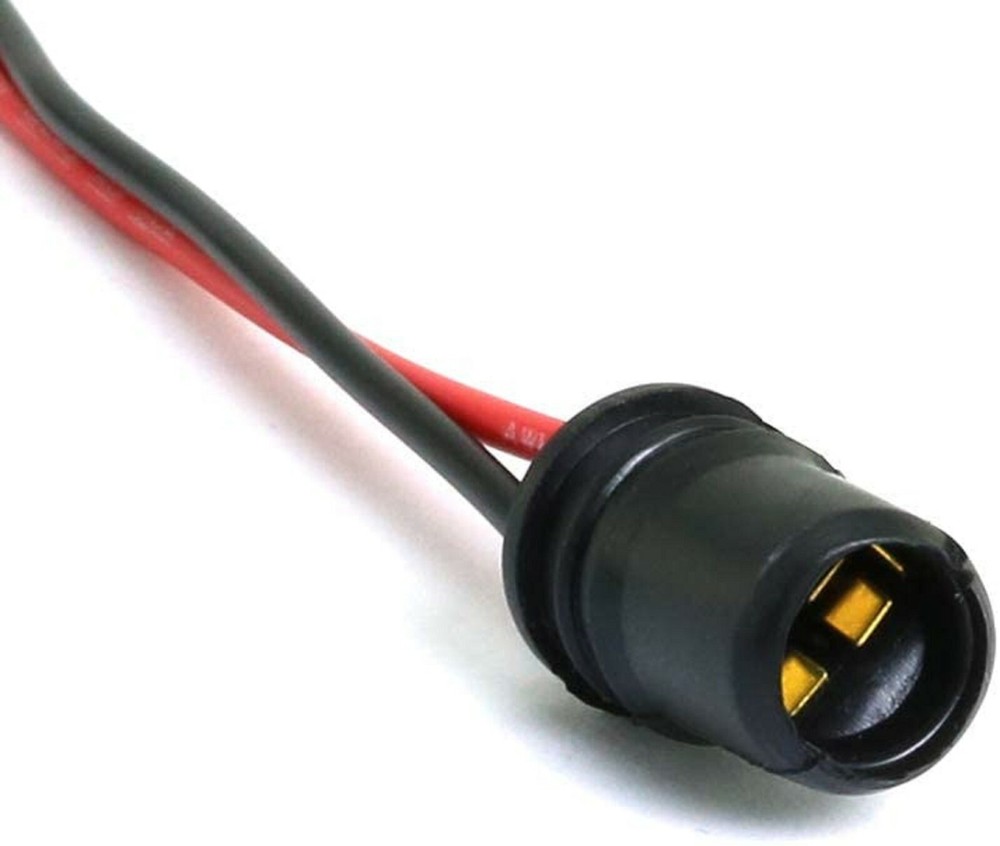 Universal Pigtail Wire Female Socket W5W Harness Front Side Marker Light Plug F