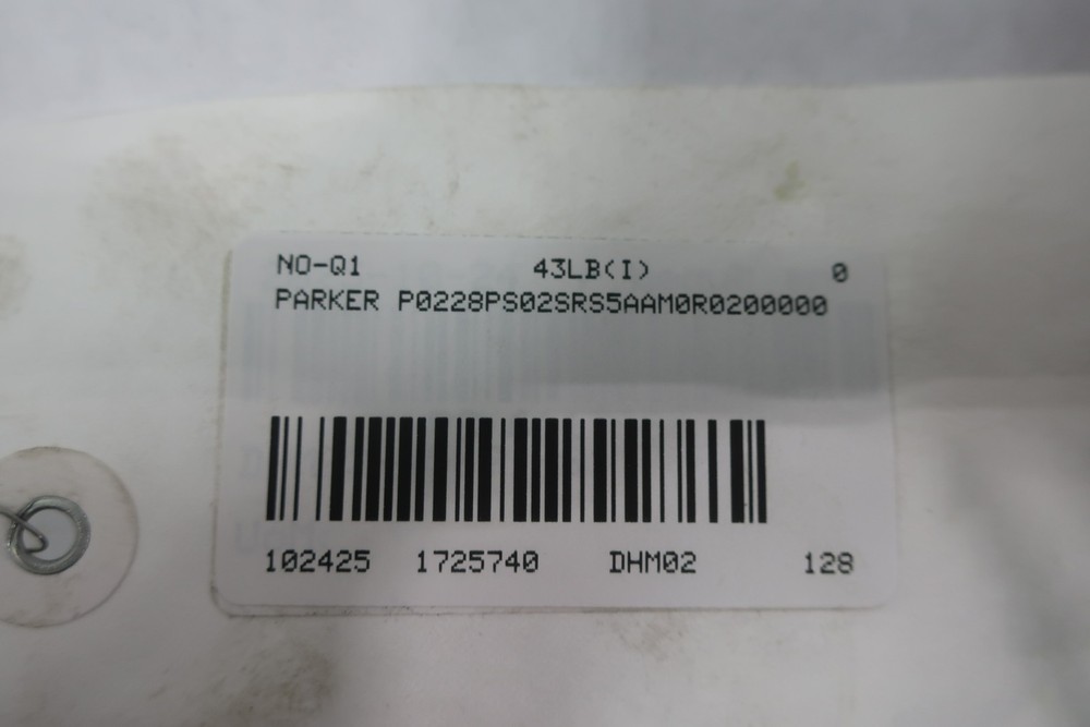 Parker P0228PS02SRS5AAM0R0200000 Hydraulic Piston Pump
