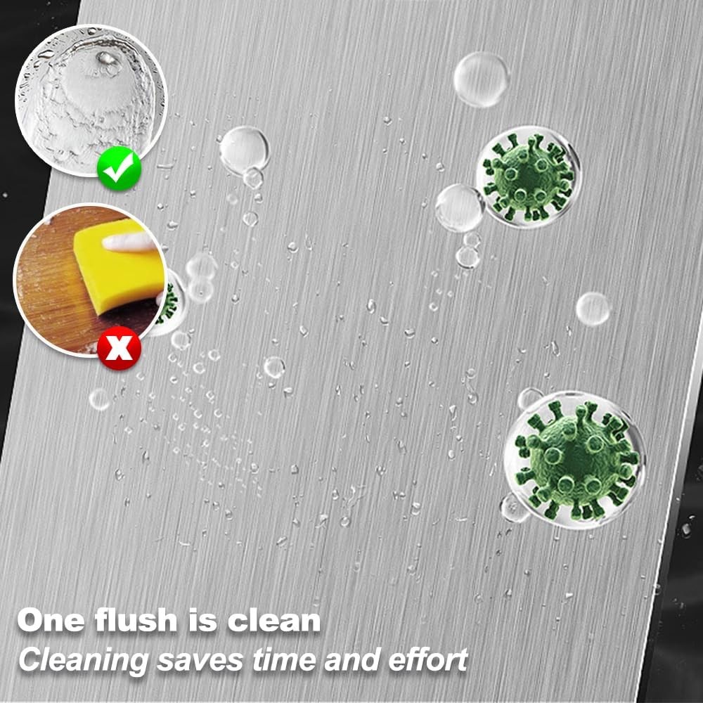 Titanium Cutting Board for Kitchen, Stainless Non Stick Chopping Board, Upgrade