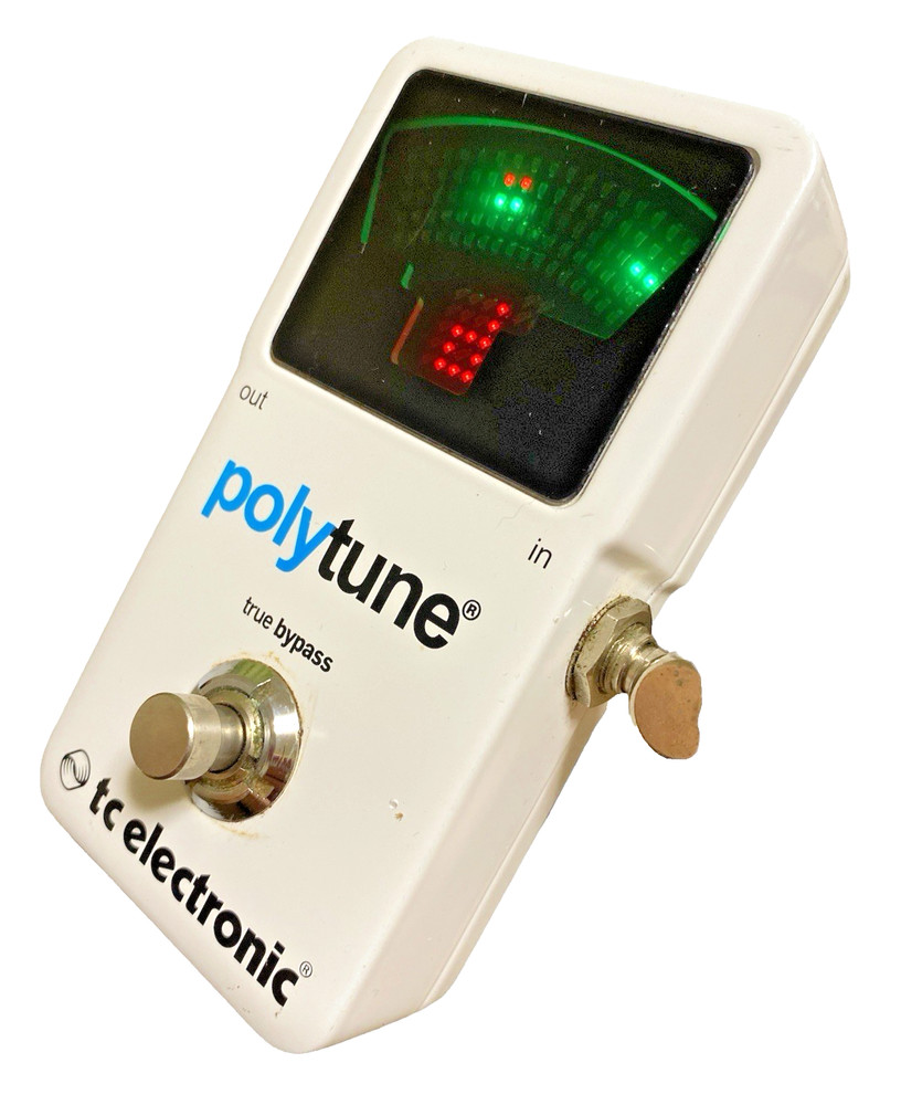 TC Electronic Polytune Poly Chromatic Tuner True Bypass Guitar Effect Pedal