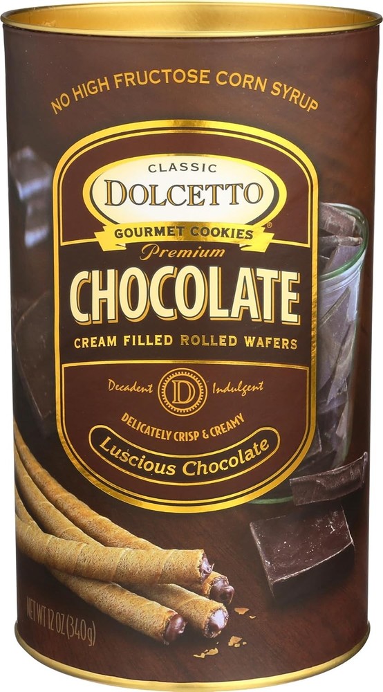 DOLCETTO Chocolate Wafer Rolls