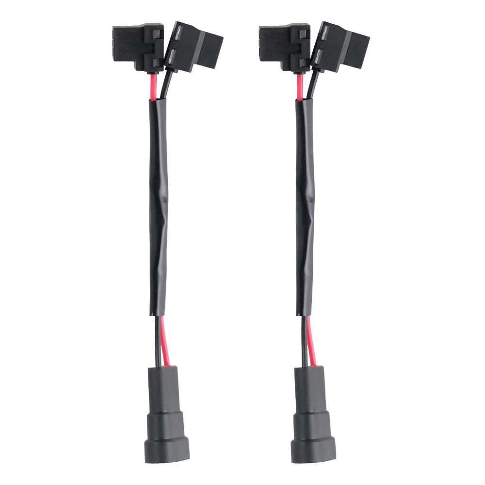 Conversion Wire 9005 HB3 to H1 Two Harness Bulb Headlight H Replace Adapter OE