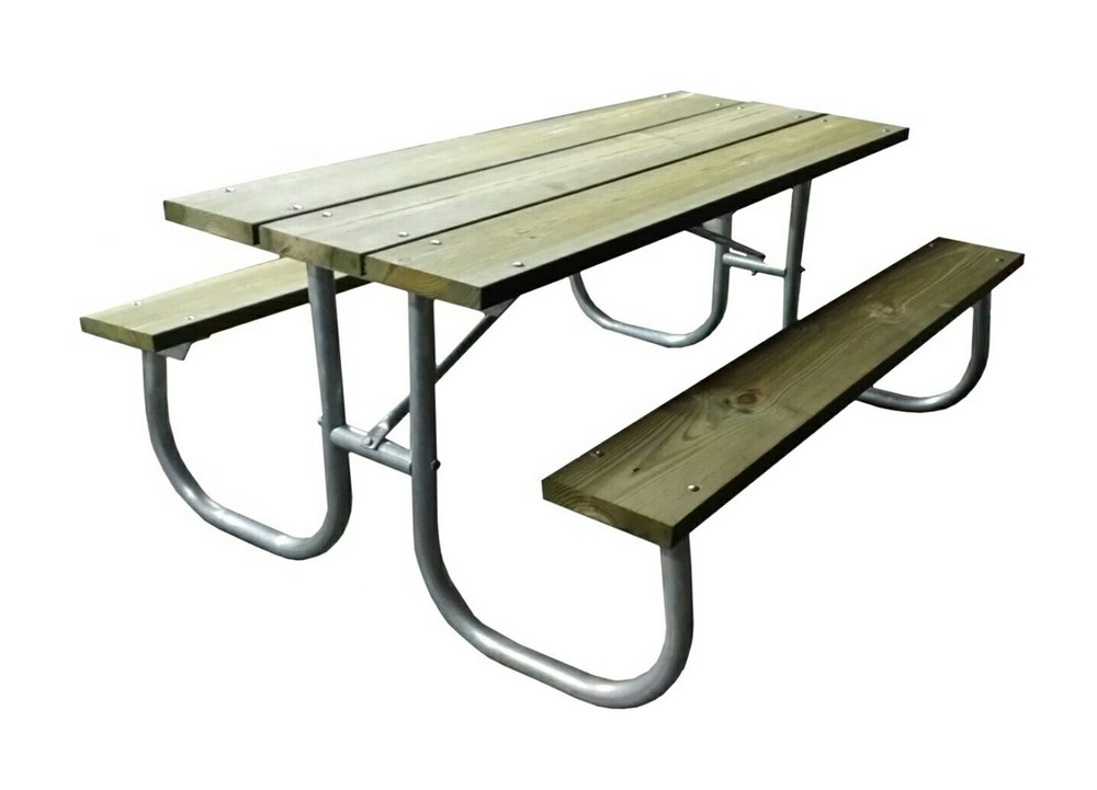 Aluminum Picnic Table Frame Commercial grade Welded~Frame only