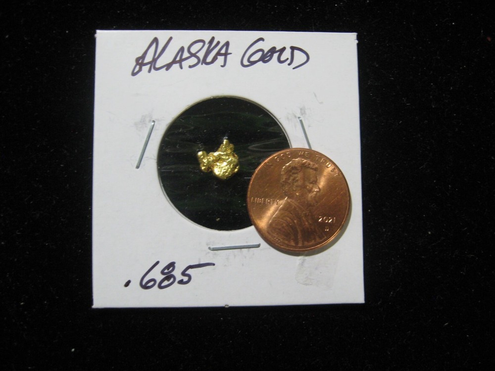 ALASKA GOLD NUGGET  .685 GRAM