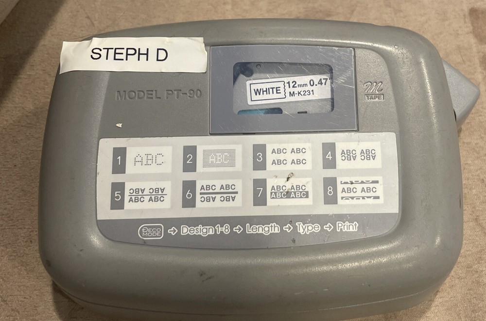 Brother Pt-90 Label Thermal Printer