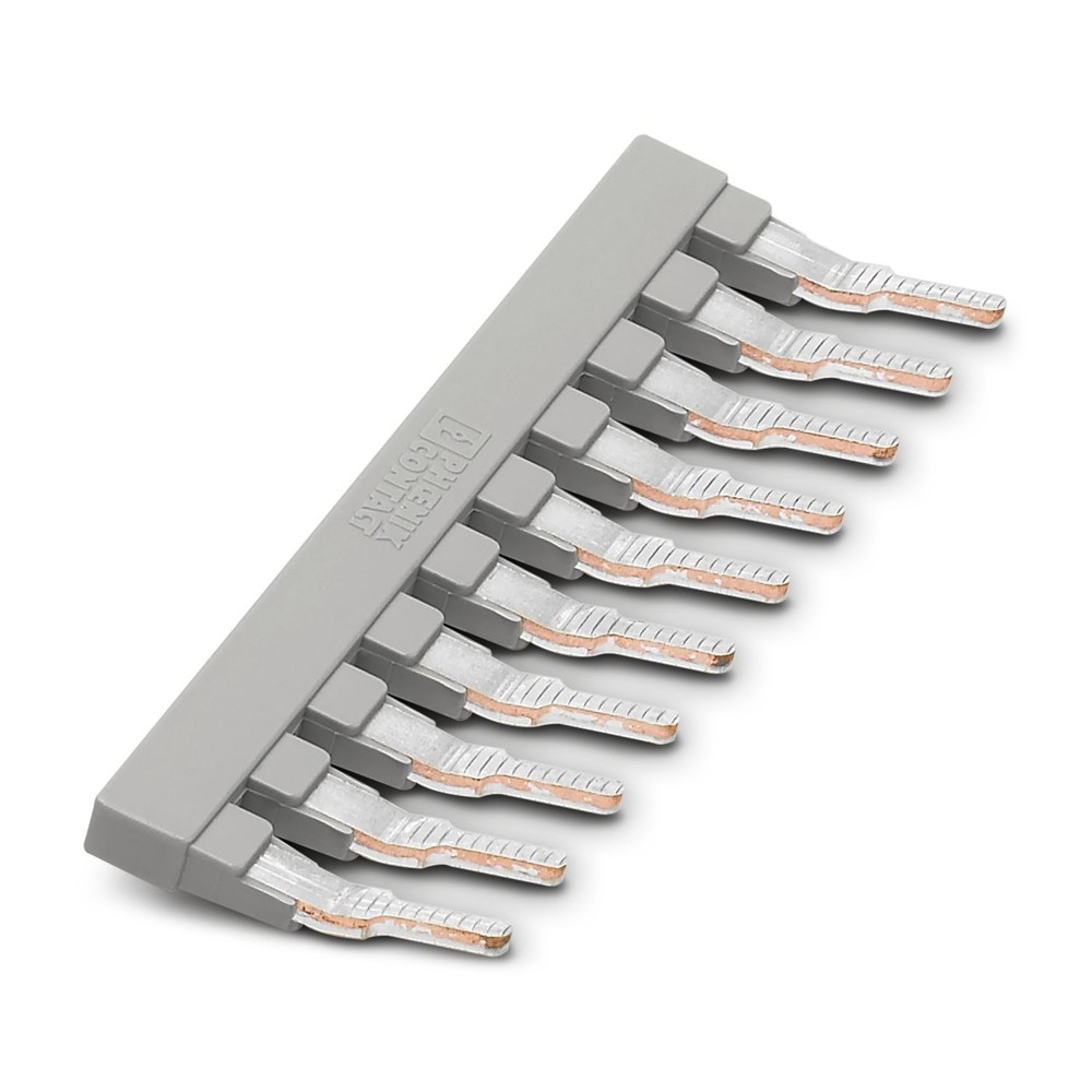 10pcs Phoenix EBS 10-8 3118135 insertion bridge 10 positions gray New