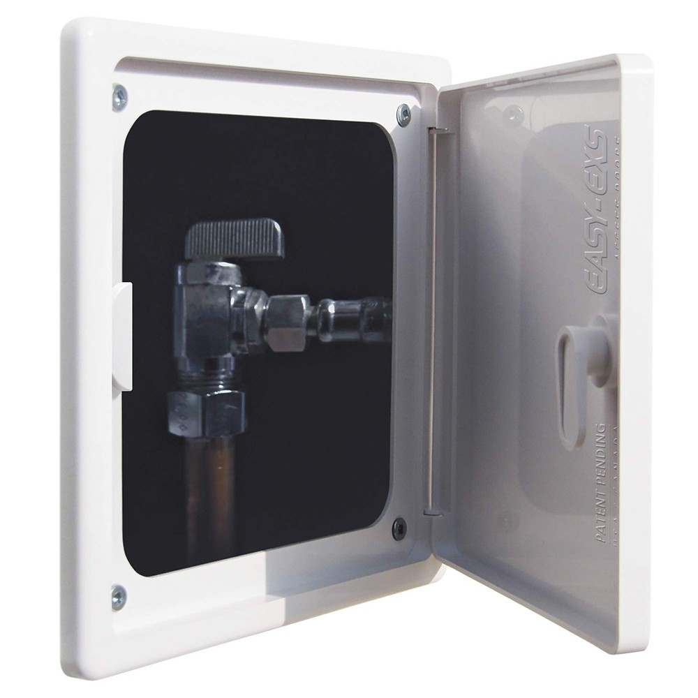 Access Panel 6x6 with Door Max Service Opening 4.3x4.3 Plastic White Small