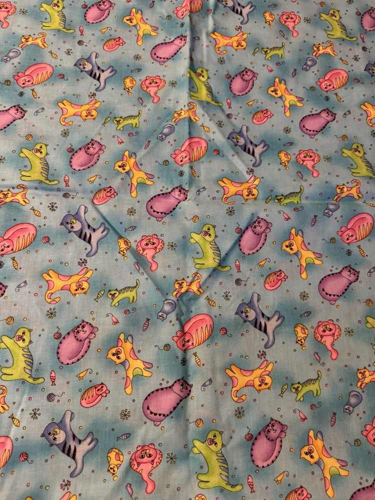Cotton-  Cats 1 Yard 8” Piece