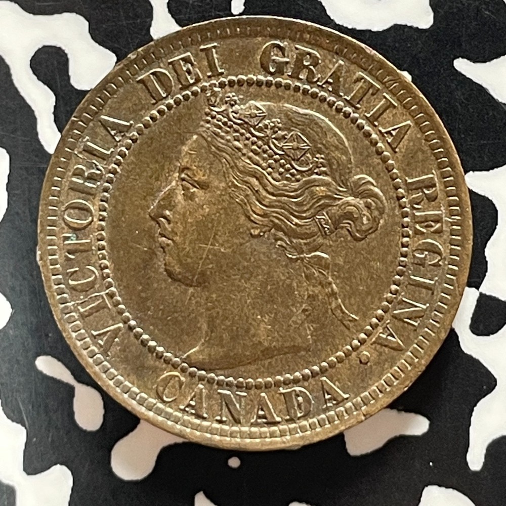 1895 Canada Large Cent Lot#T5385 High Grade! Beautiful!