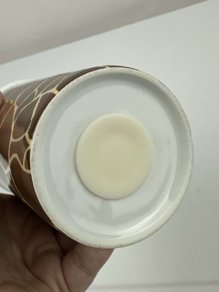 Porcelain Giraffe Print Coffee Mug