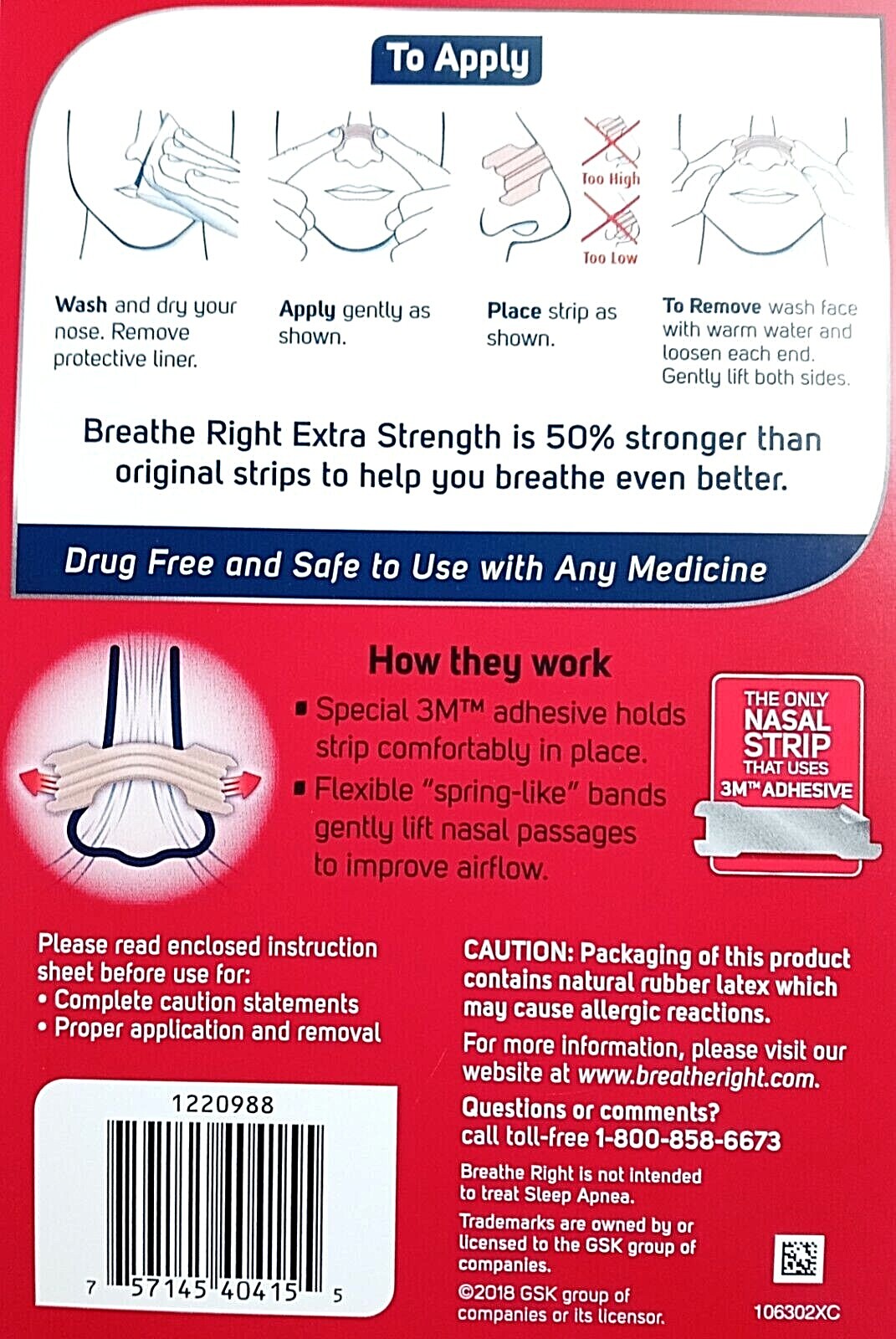 Breathe Right Extra Strength Tan Nasal Strips 72 TAN STRIPS PREMIUM PACK