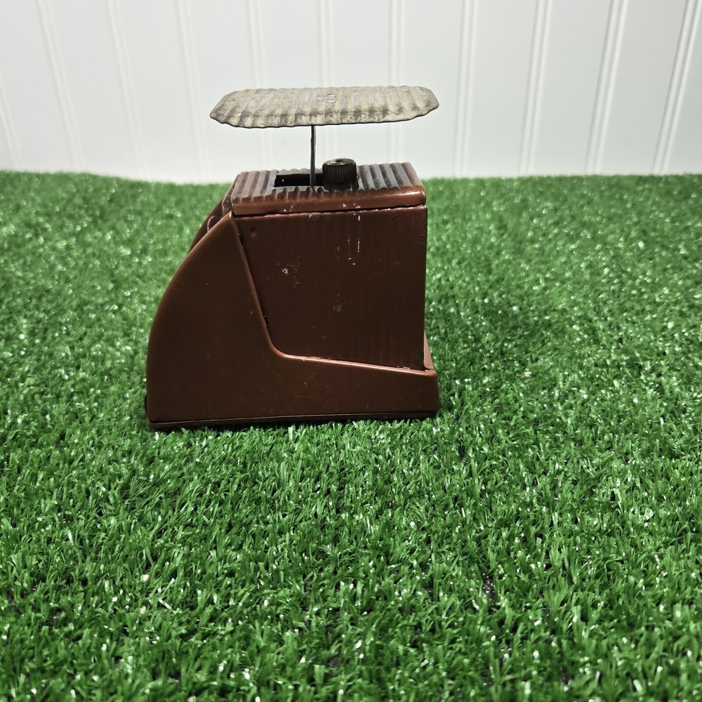 Vintage Brown Postal Scale Made In Japan