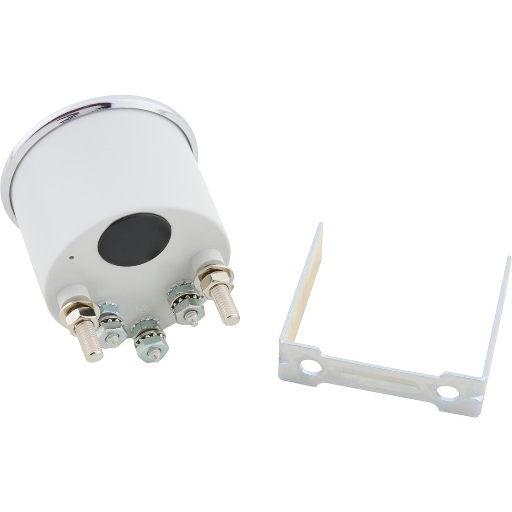 Speedway 2 1/16" Clock, Black Face