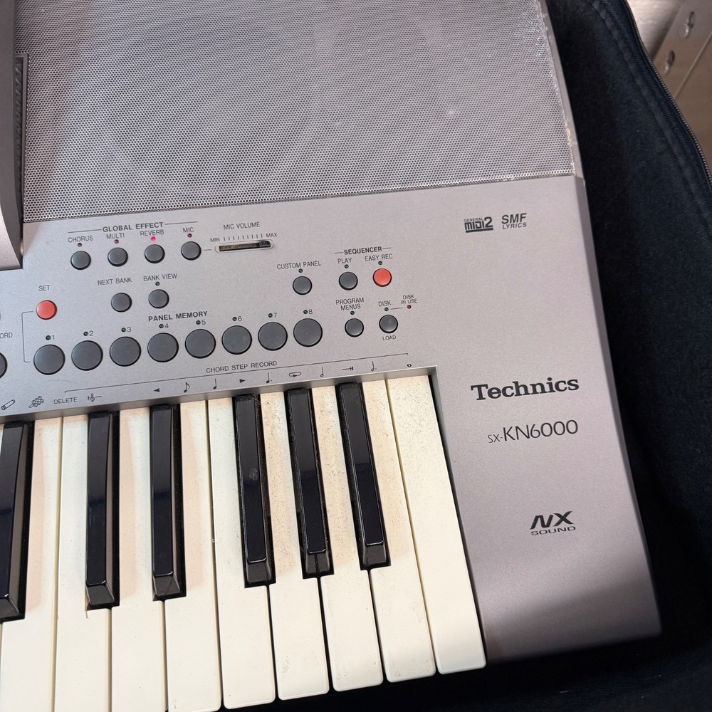 Vintage Technics SX-KN6000 Professional Keyboard With Case