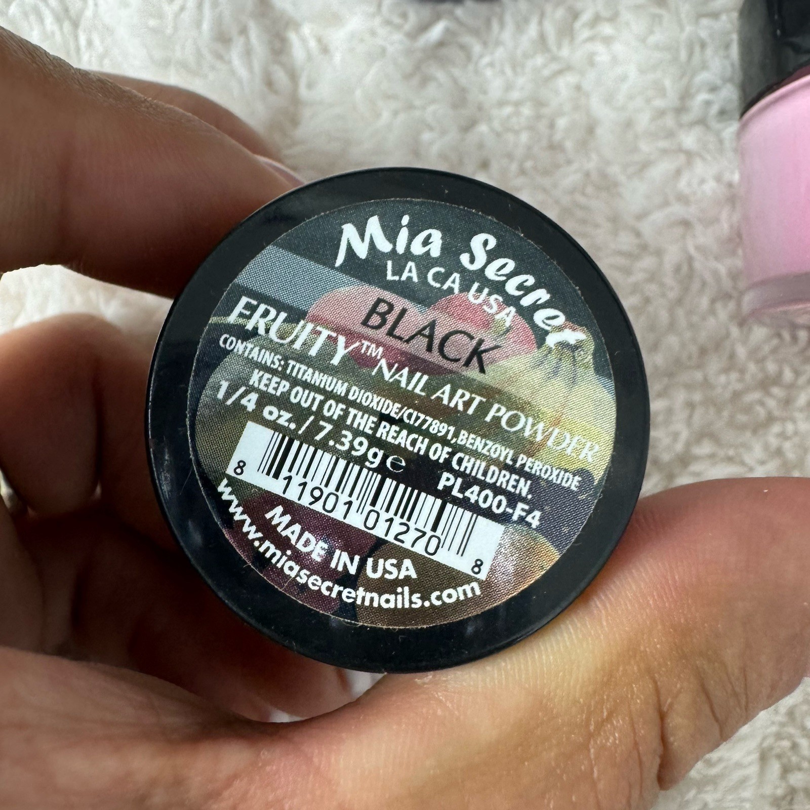 Mia Secret Nail Art Acrylic Professional Powder 10 Colors Sets-Neon Pastel Mixed