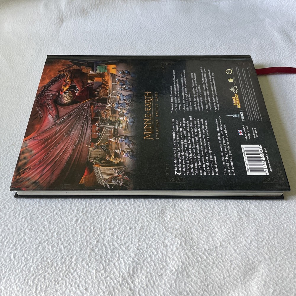Games Workshop Middle-earth Strategy Battle Game Rules Manual