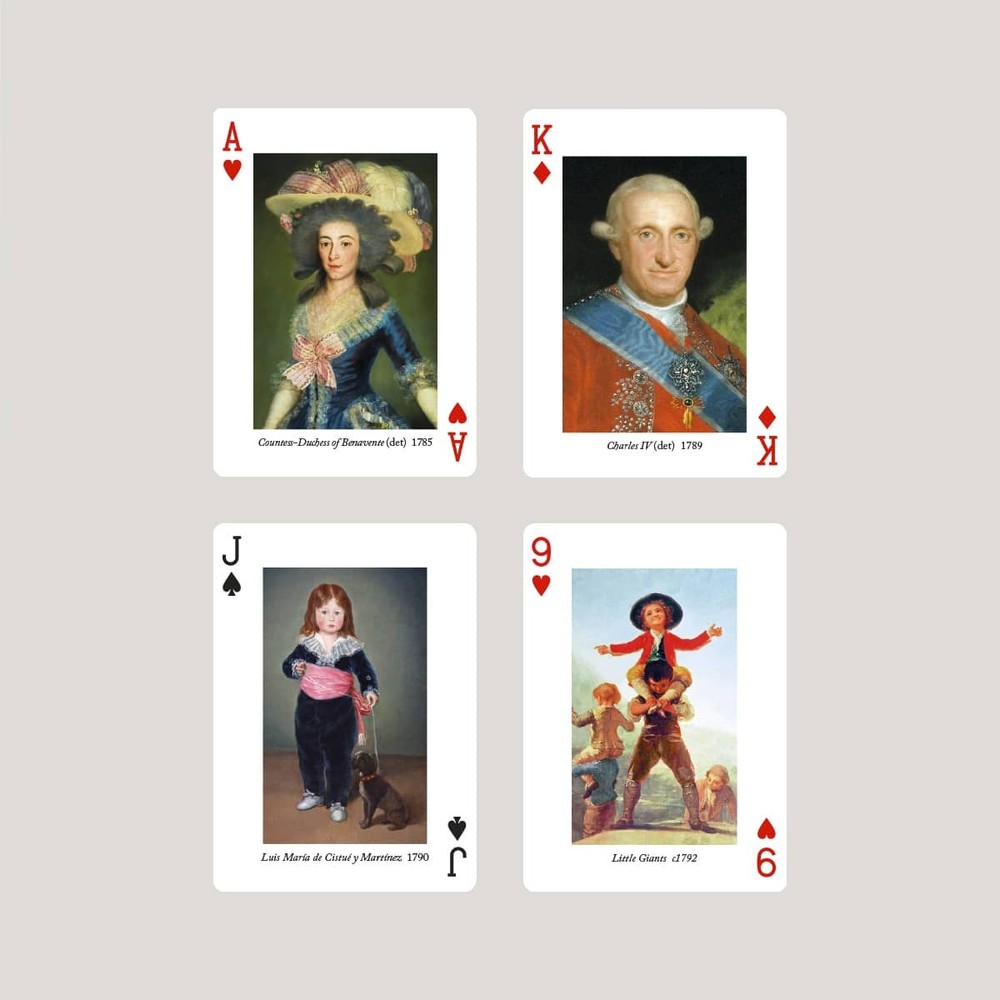 Francisco Goya Playing Cards by Piatnik