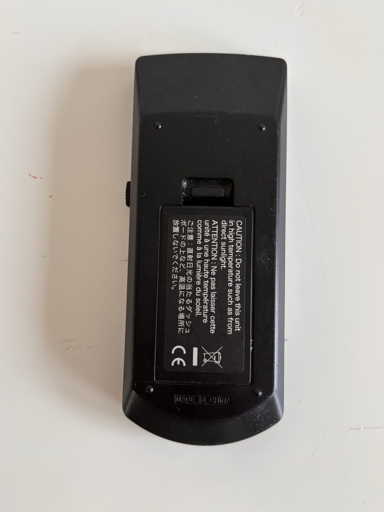 RC-DV340 Remote Control Replaced for Kenwood Audio System RCDV340 gray