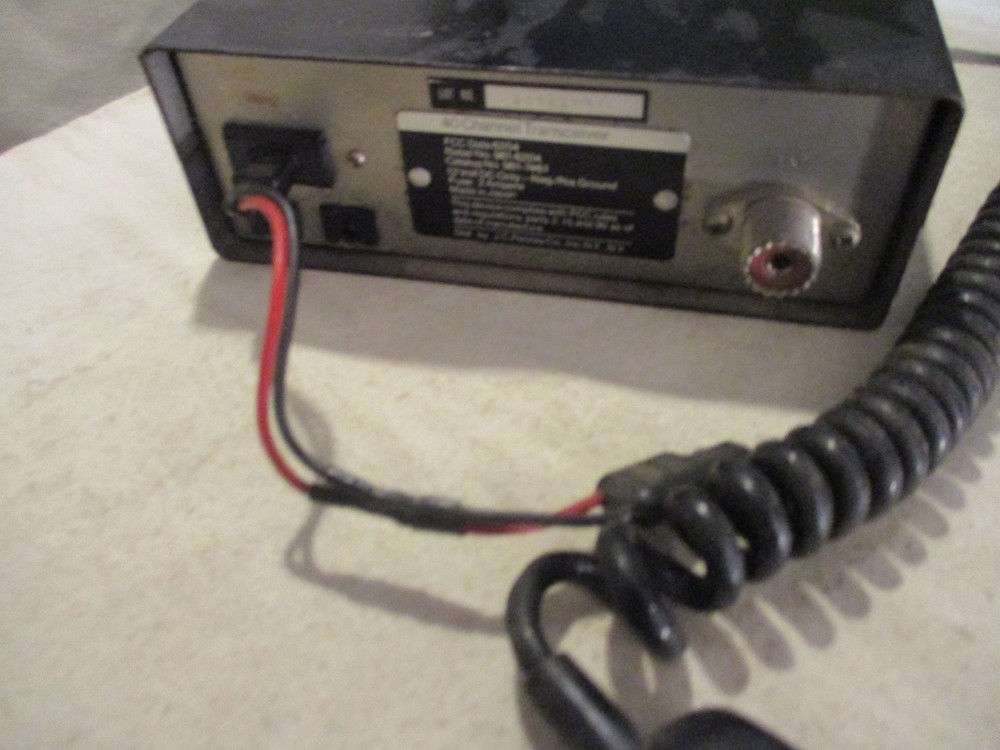 Vintage JC Penney 40 Channel Transceiver CB Model 6204 with Microphone untested