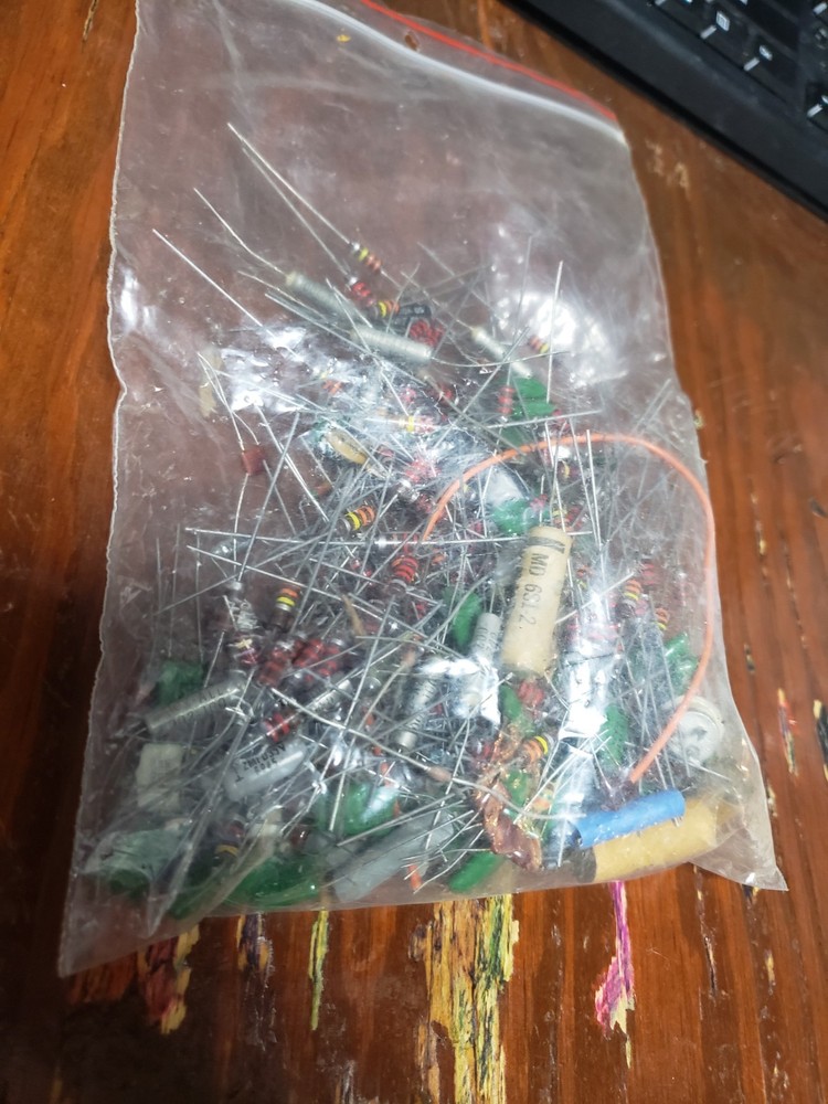 Miscellaneous Heathkit Resistors, Capacitors, & Random Parts