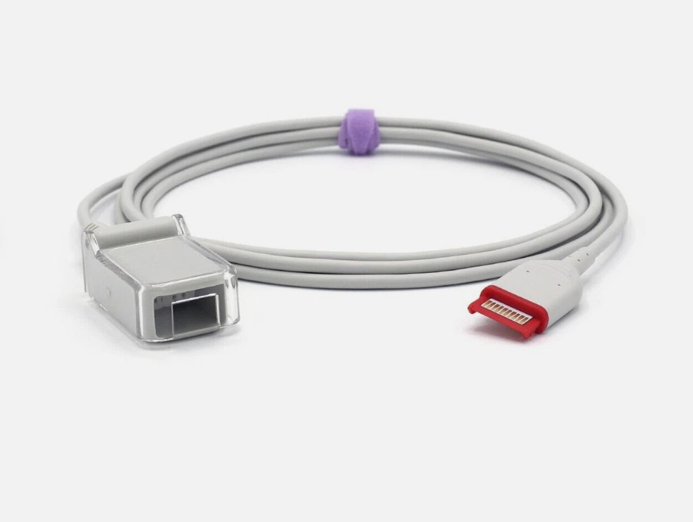 Extension Cable SpO2 Sensor Probe Adapter 9Pin Compatible For Masimo Rad-97