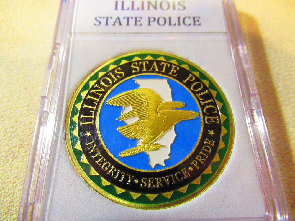 ILLINOIS STATE POLICE Challenge Coin