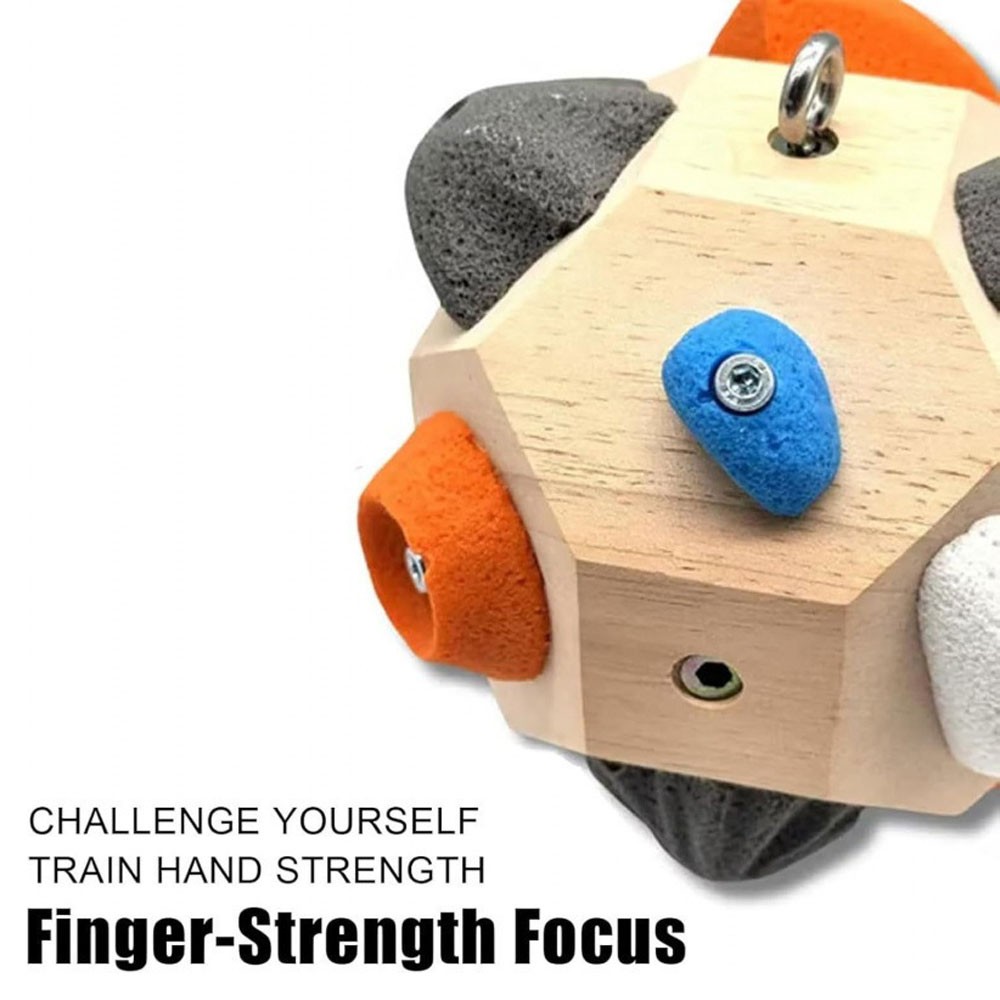 Handcrafted Boulder Block: Build.Strength and Precision, Rock Climbing Training