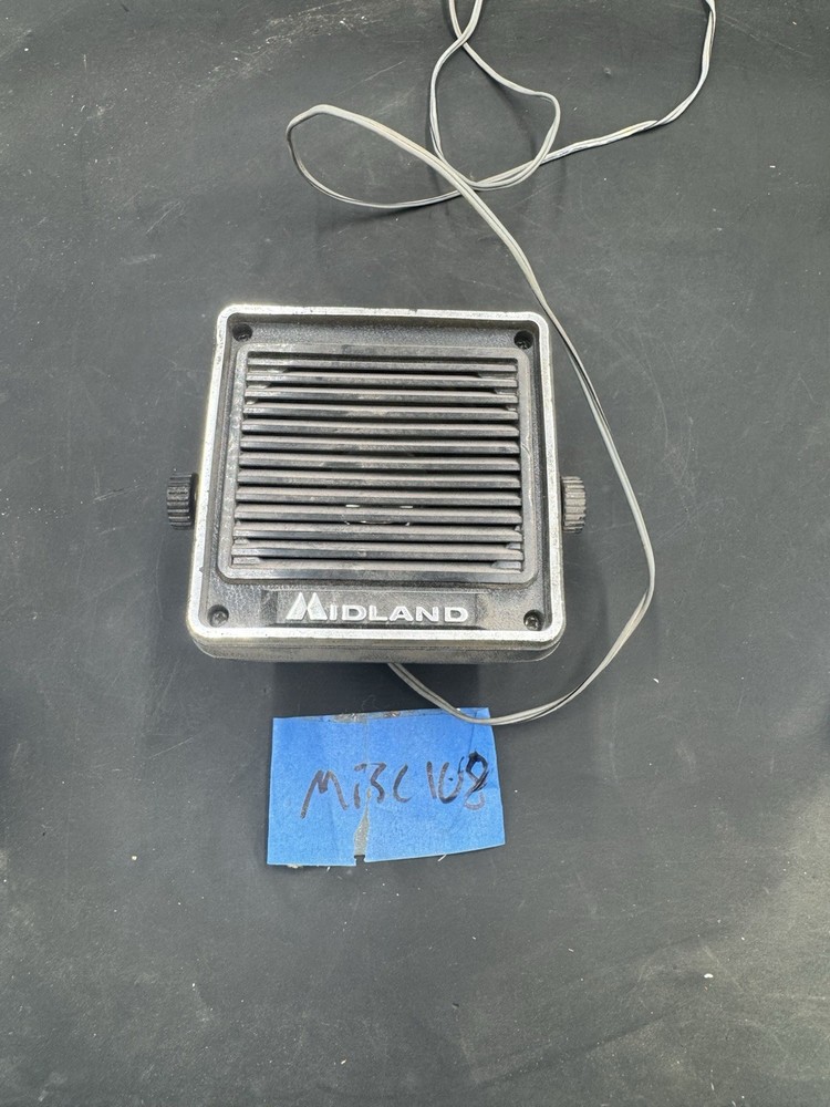 Midland Speaker 21–404B 8 ohm 6 Watt Untested