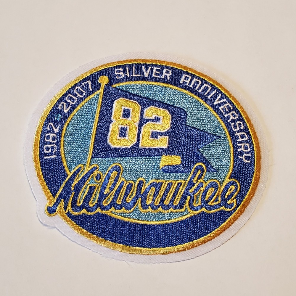 Milwaukee Brewers Silver Anniversary (1982-2007) Sleeve Patch