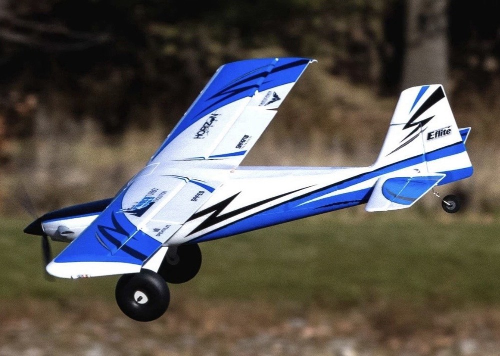 E-flite RC Airplane UMX Turbo Timber Evolution BNF Basic with AS3X and SAFE