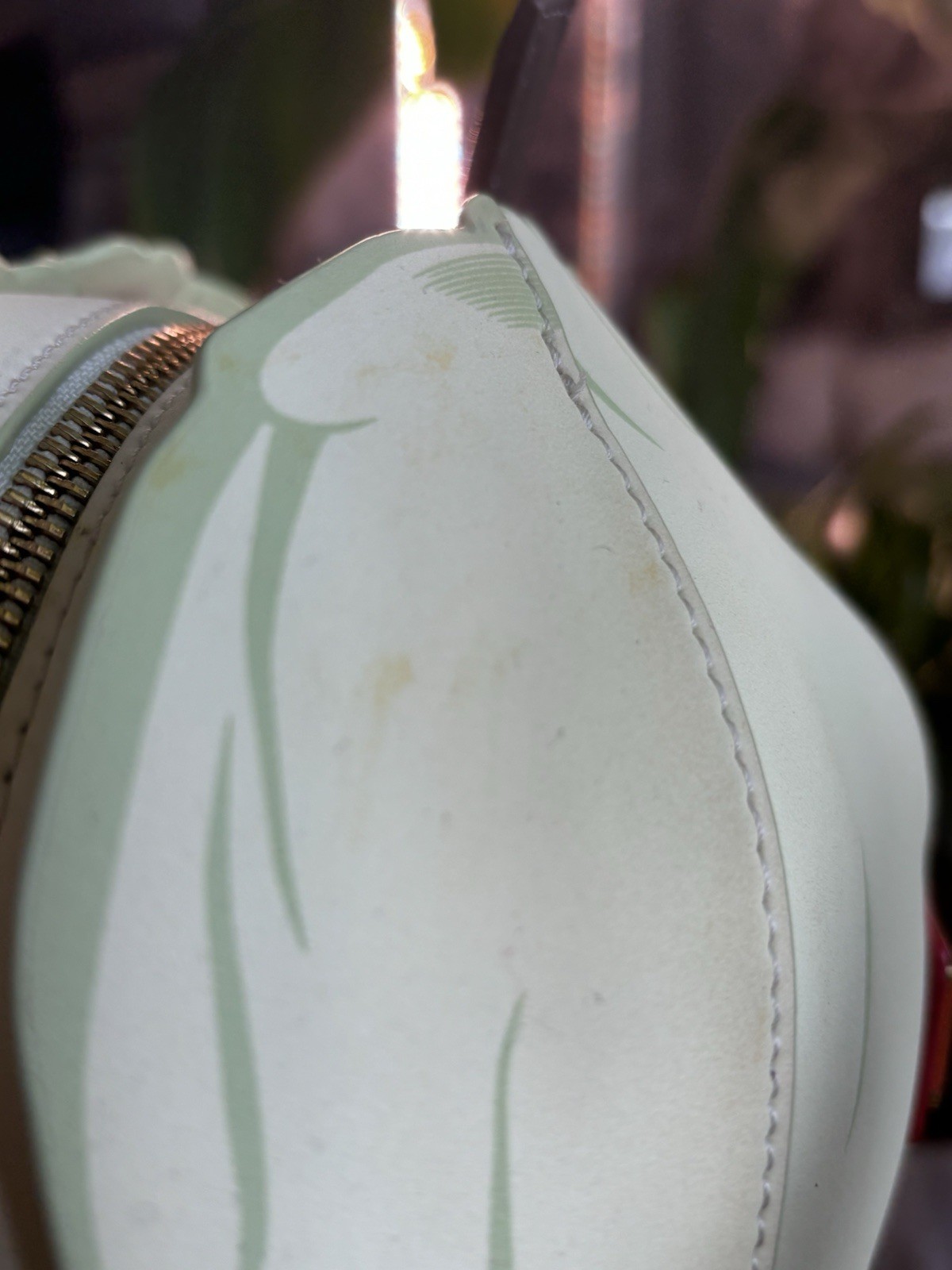 Rare Disney Loungefly Snow White Glow In The Dark Apple purse