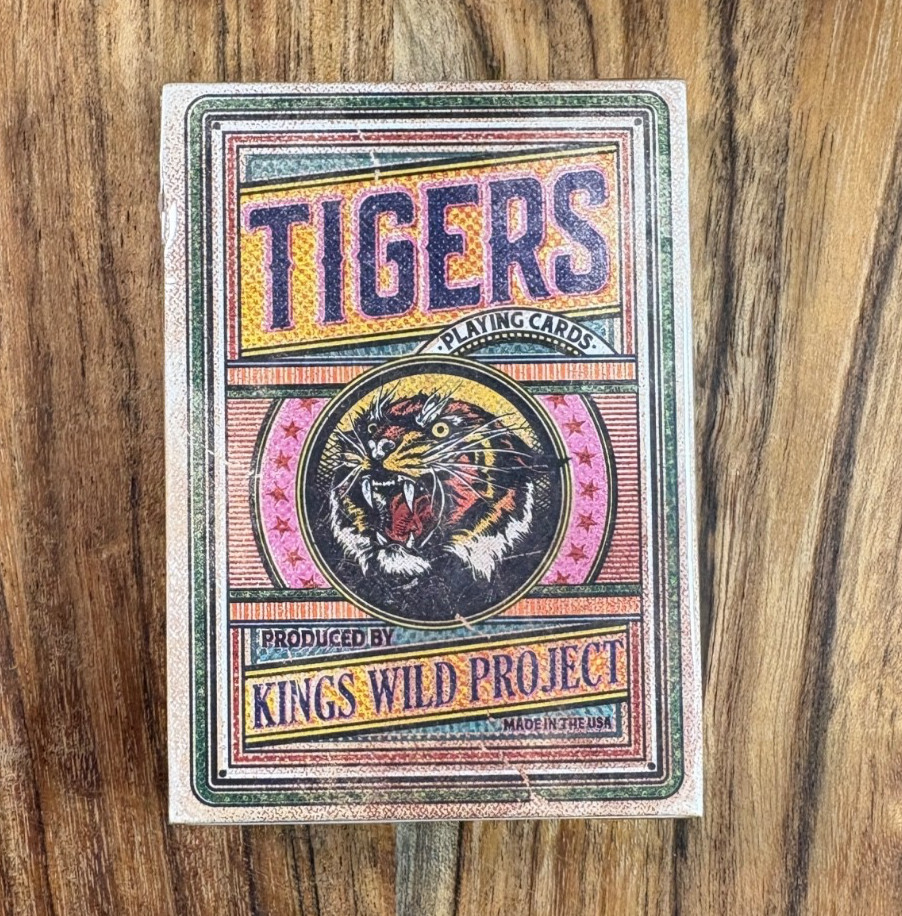 Tigers V1 Playing Cards Kings Wild Project