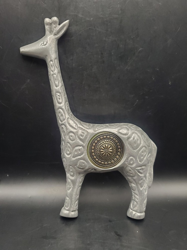 Cast Aluminum Giraffe Votive Holder Decor BB43