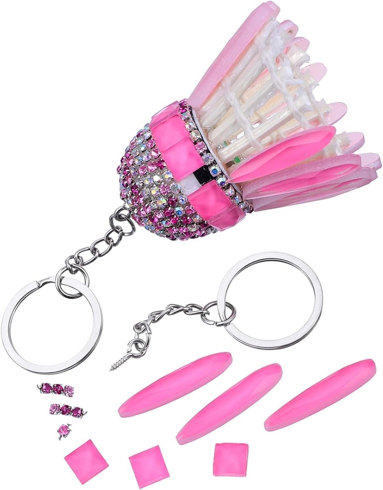 HAUTOCO 100Pcs Keychain Rings with Chain, Open Jump Style-01, Silver