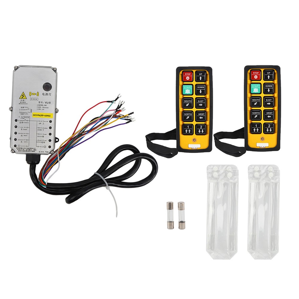Remote Controller Acid Oil Resistant For Electric Hoist Accessory(DC24V) Part