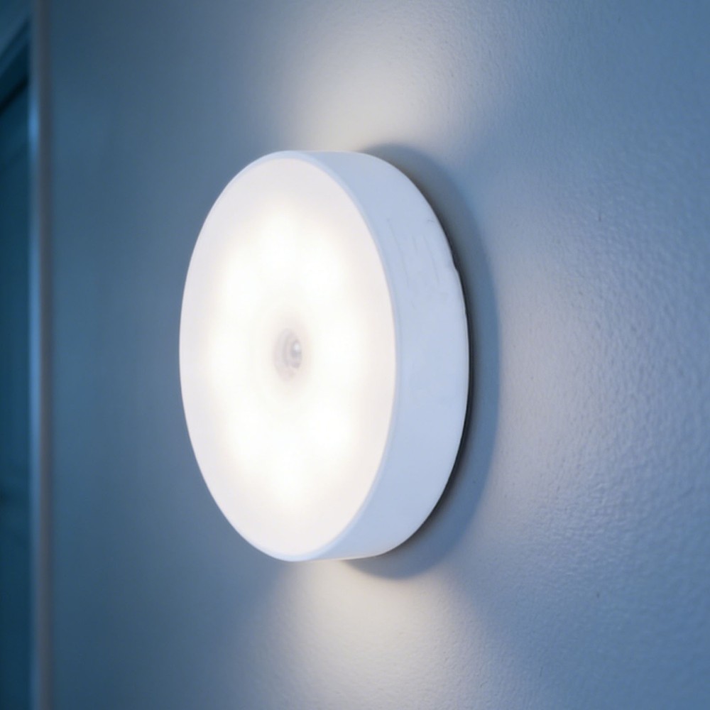 Motion Sensor Night Light RGB Touch Control LED Tap Light Bedroom Closet