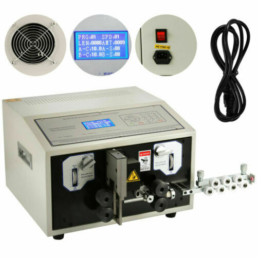 SWT508-E Computer Wire Peeling Striping Cutting Machine LCD Display 0.1-8 mm2