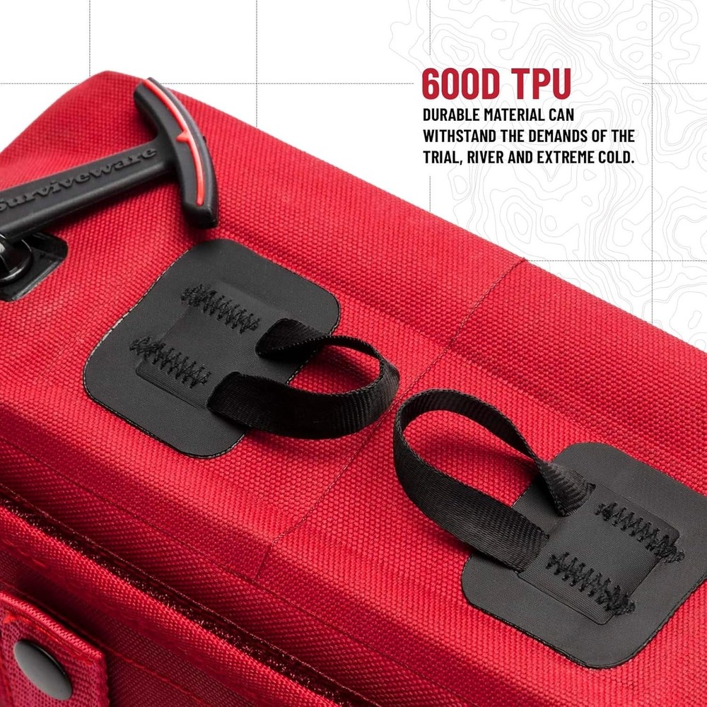 surviveware 184 piece waterproof first aid kit