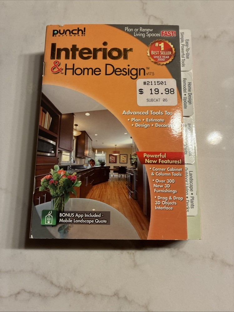 Encore Punch Interior Design Suite Version 17.5