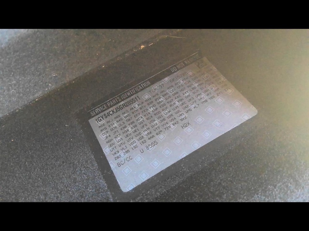 2014 - 2016 CADILLAC ATS Engine ECM Electronic Control Module 3.6L Y 8th Digit