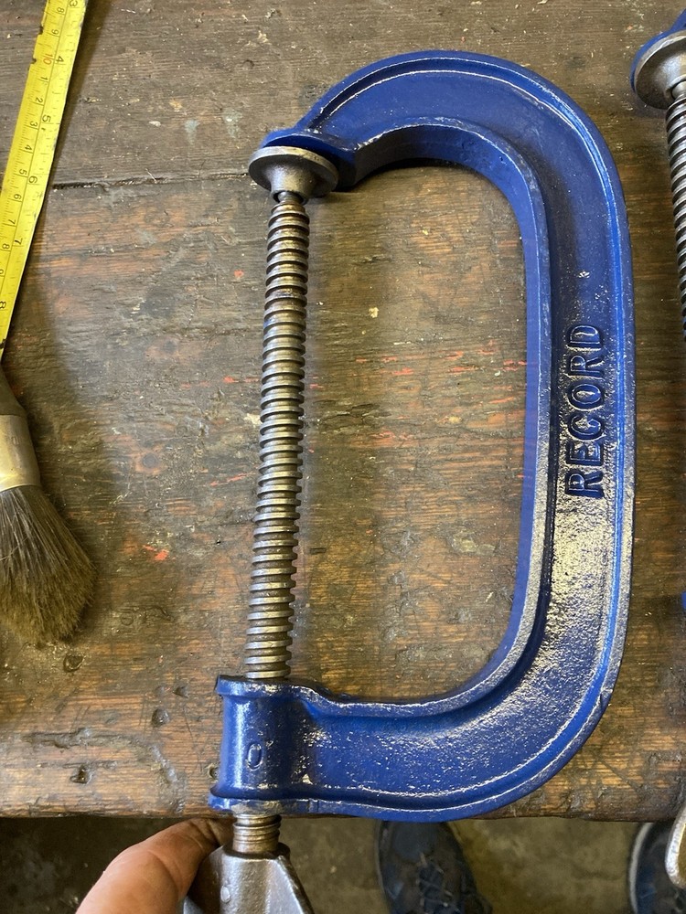 Record No6 G Clamps X3